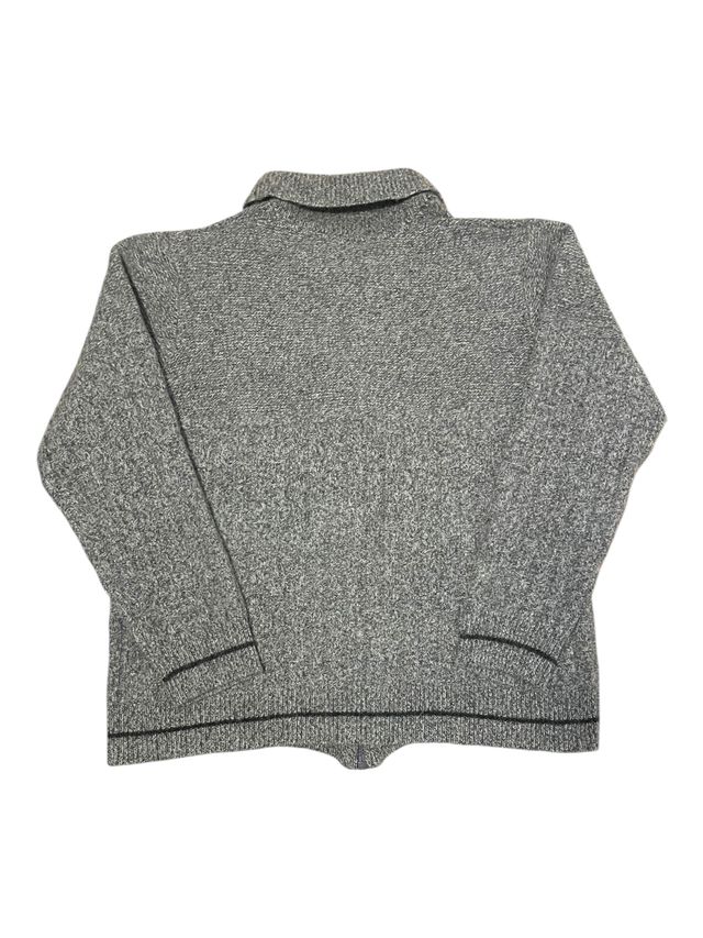 Chaqueta Lacoste Lana Vintage Talla M Gris