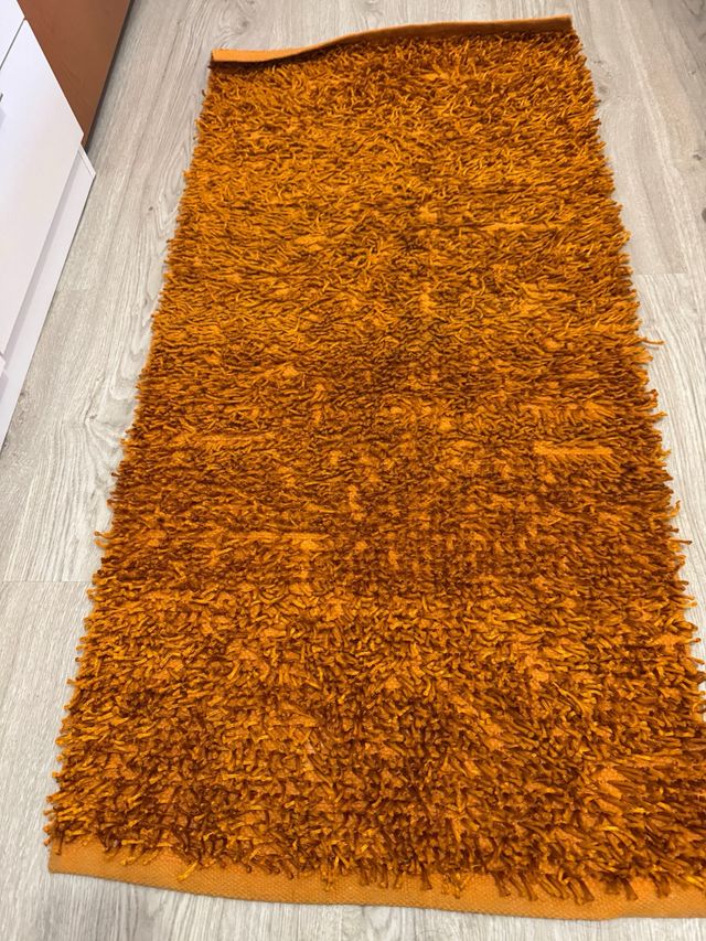 Alfombra Naranja Shaggy