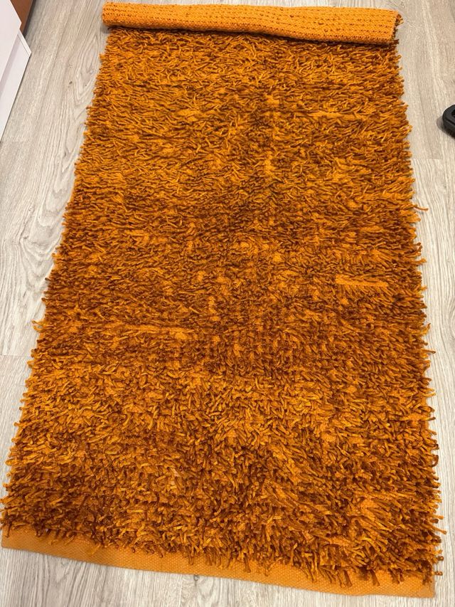 Alfombra Naranja Shaggy