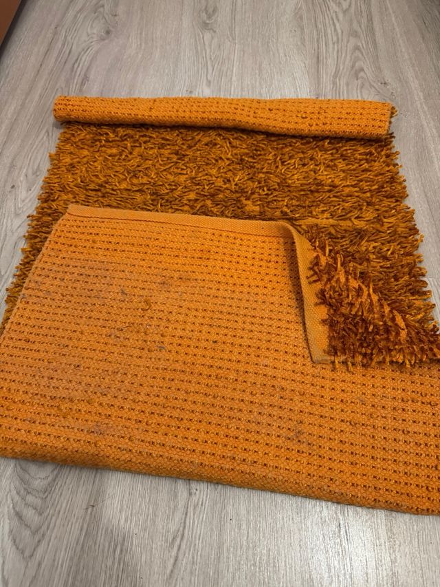Alfombra Naranja Shaggy