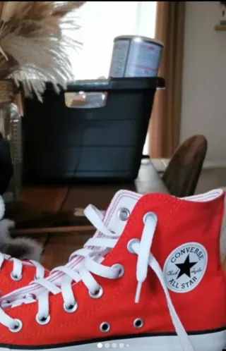 Converse Chuck Taylor Plataforma Rojas