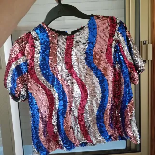 Conjunto Lefties lentejuelas M