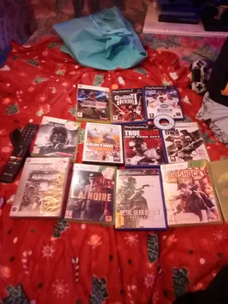 Lote Videojuegos PS2, Xbox 360