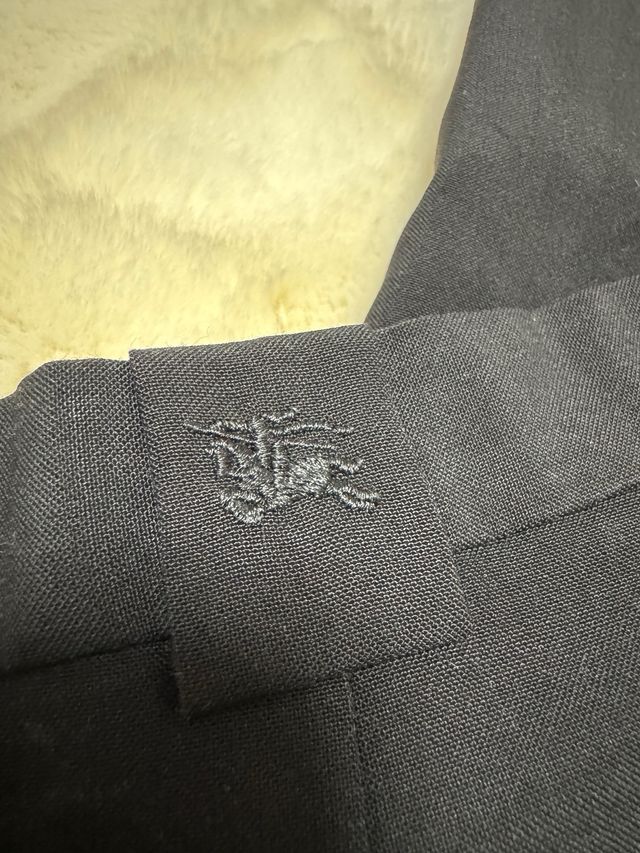 Pantalón de traje Burberry negro