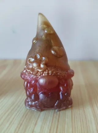 Decorazione Natalizia in Resina Albero Luna Gnomi