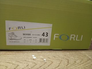 Zapatos de seguridad FORLI negros y azules