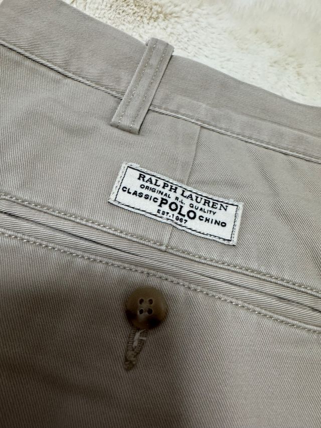 Pantalón Chino Beige Polo Ralph Lauren vintage