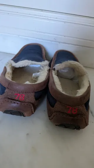 Mocasines UGG Invierno Azul/Marrón