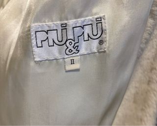Pelliccia vintage Piu&Piu X beige Tg. M