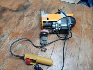 Polipasto eléctrico 300kg + 2 trater