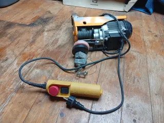 Polipasto eléctrico 300kg + 2 trater