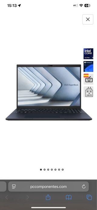 ASUS ExpertBook B3604CMA-Q90590X Azul Marino