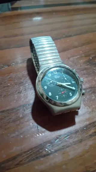 Swatch Vintage Cronografo Acciaio