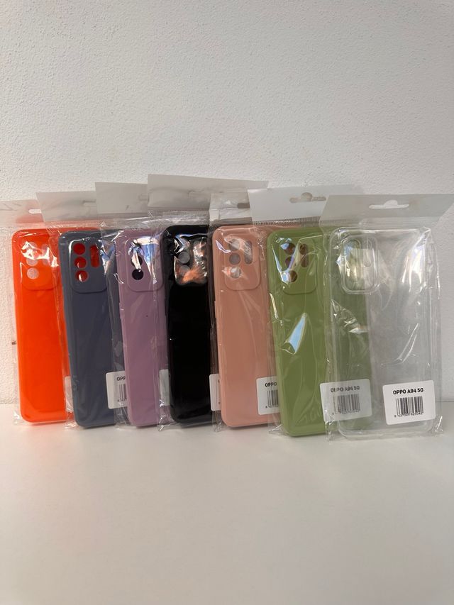 Fundas OPPO A94 5G silicona varios colores