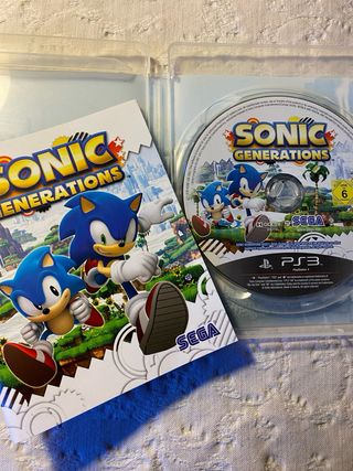 Sonic Generations PS3 SEGA
