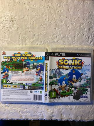 Sonic Generations PS3 SEGA