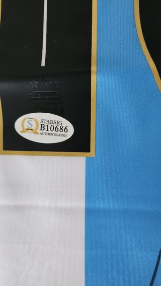 Maglia Messi 10 Argentina autografata con COA