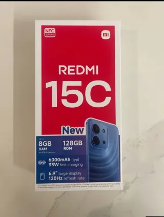 Redmi 15C Nuevo 128GB Azul