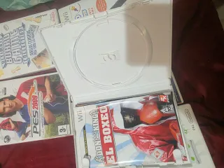 Lote 7 Juegos Wii: Fitness, Boxeo, Fútbol, etc.