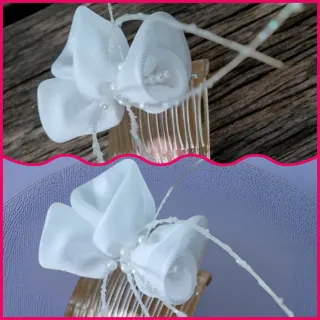 Acconciatura Comunione Bambina