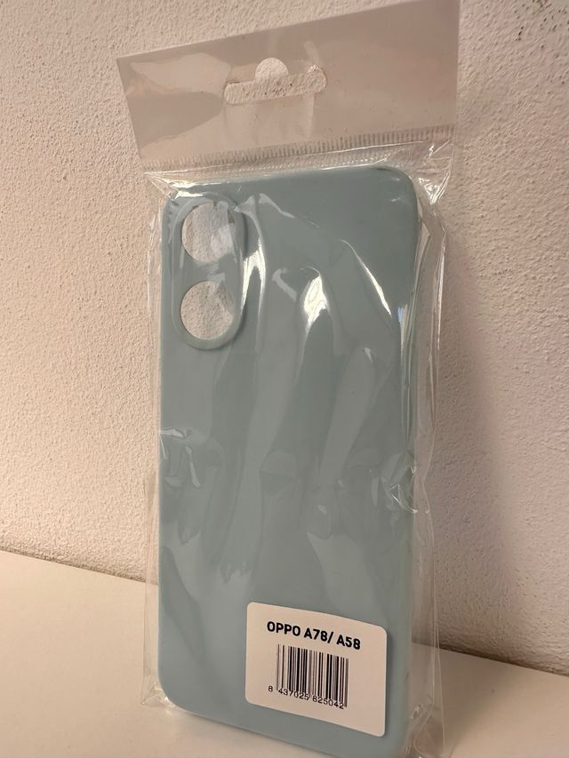 Fundas OPPO A78/A58 silicona colores