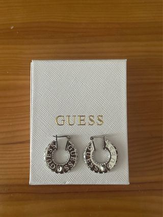 Pendientes Guess Plata Sin Estrenar