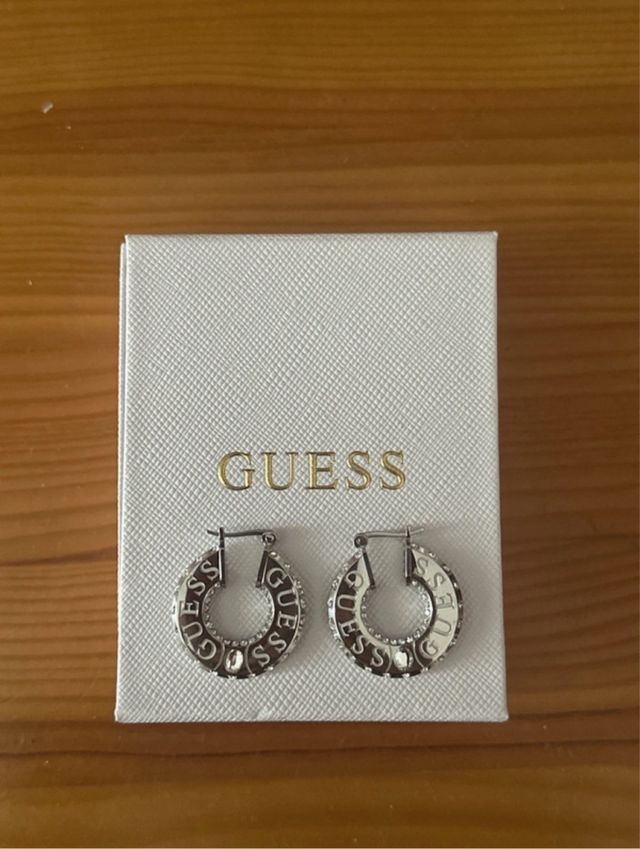 Pendientes Guess Plata Sin Estrenar