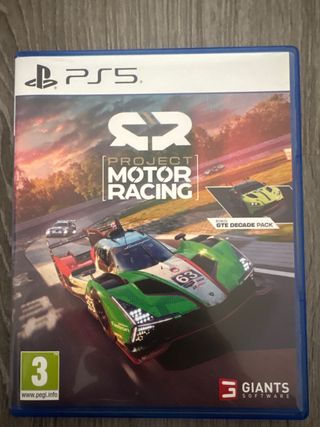 Project motor racing PS5 nunca usado