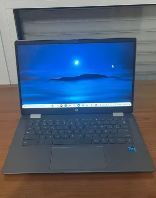 HP Chromebook Táctil Reversible Gris/Plata
