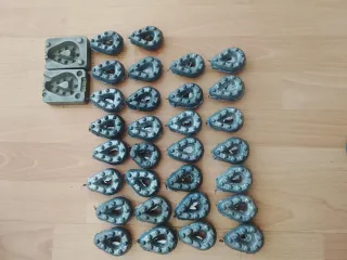 Molde y plomos pesca 300g