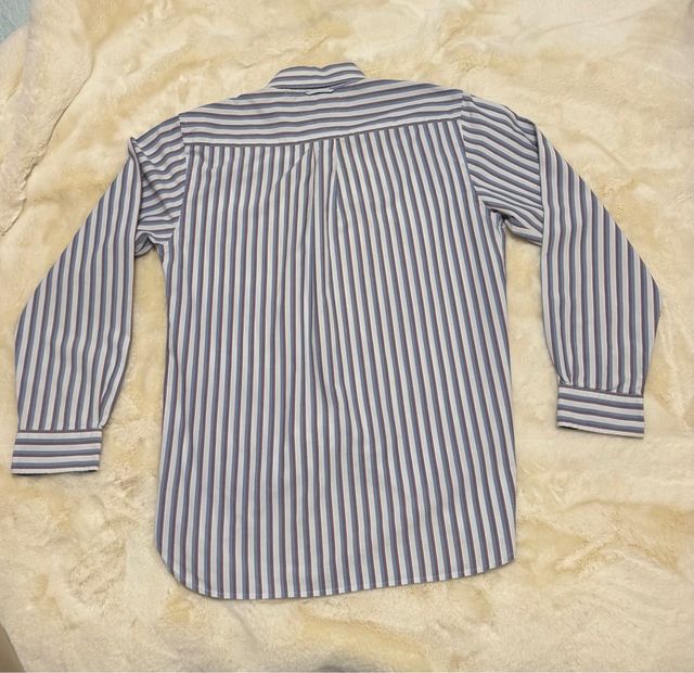 Camisa Tommy Hilfiger Rayas Azul y Blanco