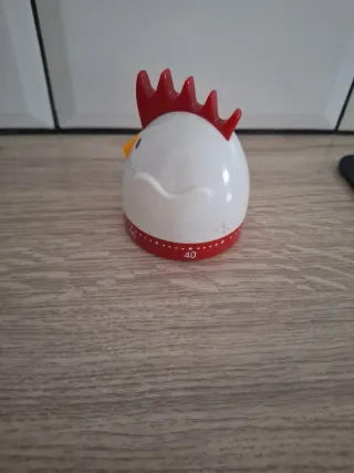 Timer da cucina a forma di gallina