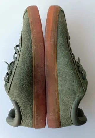 Tênis Lacoste Baseshot Verde Camurça