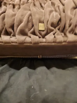 Bolso Piel Vacuno Purificación García Marrón