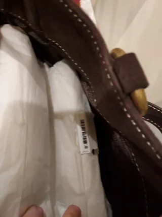 Bolso Piel Vacuno Purificación García Marrón