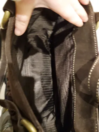 Bolso Piel Vacuno Purificación García Marrón