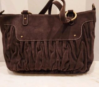 Bolso Piel Vacuno Purificación García Marrón
