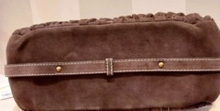 Bolso Piel Vacuno Purificación García Marrón