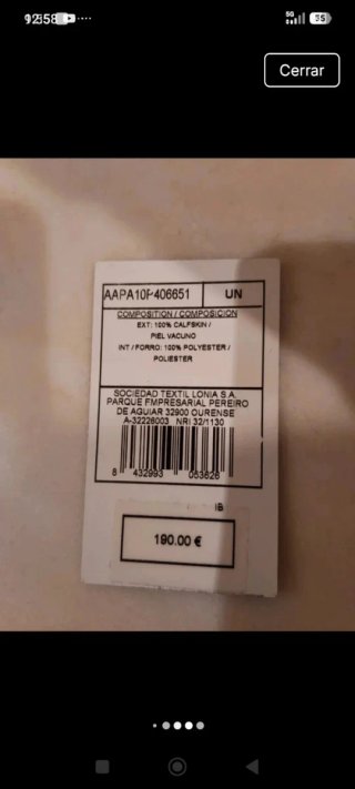 Bolso Piel Vacuno Purificación García Marrón
