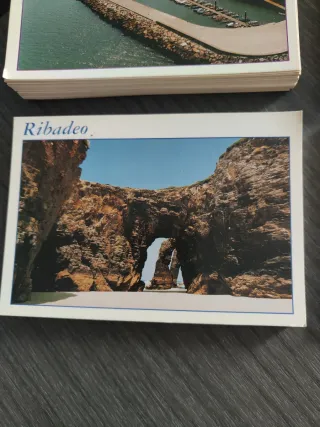 Lote Postales Ribadeo y Viveiro Años 80/90