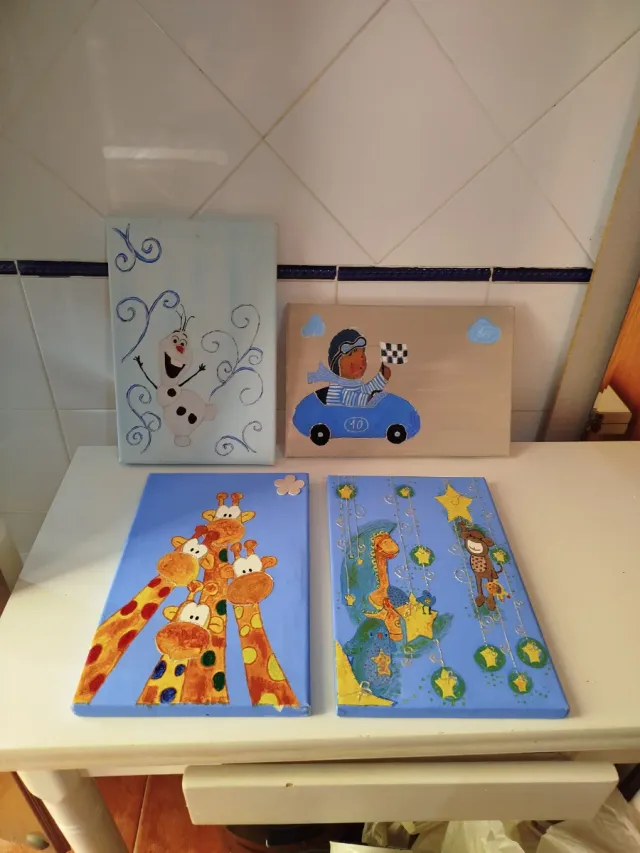 Cuadros infantiles decorativos