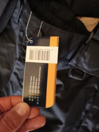 Pantalón de nieve infantil negro