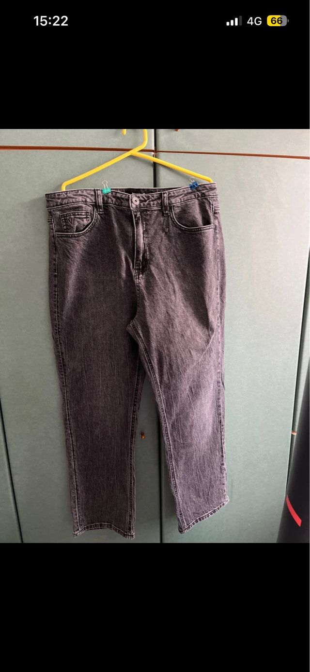 Jeans Desigual vita alta neri