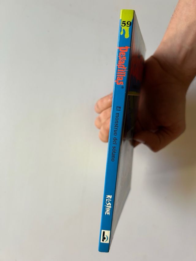 libro pesadillas número 59 el monstruo del sótano