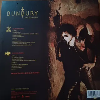 Vinilo Bunbury Palosanto