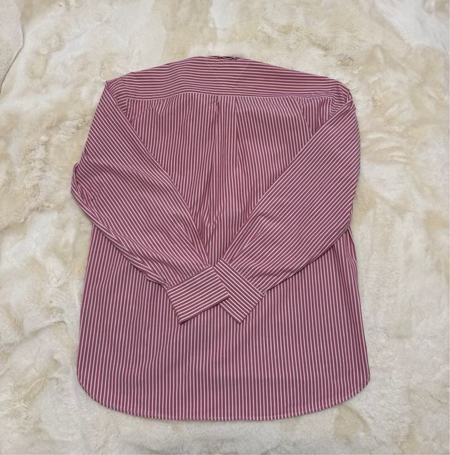 Camisa Tommy Hilfiger Rallada Rosa