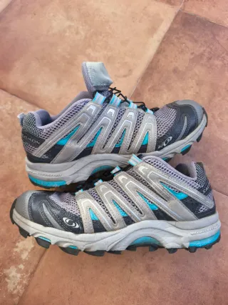 Zapatillas Salomon Talla 38 Gris/Azul