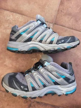 Zapatillas Salomon Talla 38 Gris/Azul