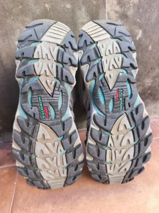 Zapatillas Salomon Talla 38 Gris/Azul