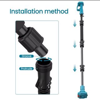 Extensión para podadora/sierra eléctrica.